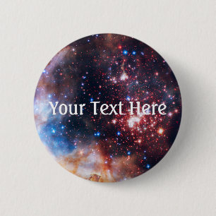 Falln Westerlund Star Field Ronde Button 5,7 Cm