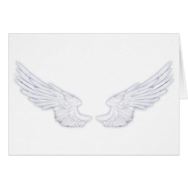 Falln White Angel Wings (Voorkant Horizontaal)