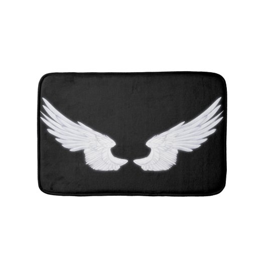 Falln White Angel Wings Badmat (Voorkant)