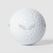 Falln White Angel Wings Golfballen (Voorkant)