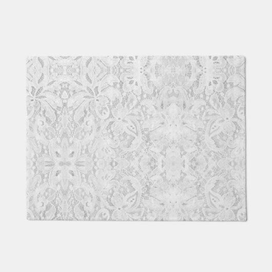 Falln White Lace Deurmat (Voorkant)