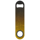 Falln Yellow & Black glitter gradiënt Speed Flessenopener (Achterkant)