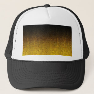 Falln Yellow & Black glitter gradiënt Trucker Pet