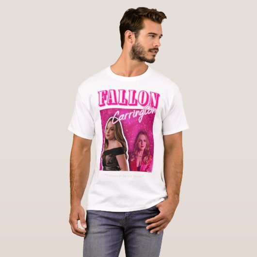 fallon carrington 2000&x27;s esthetisch Classic T- T-shirt (Voorkant volledig)