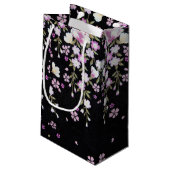 Fallon Cascading Pink Flowers Klein Cadeauzakje (Achterkant Gekanteld)