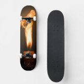 Fallon Fire Originele Kunst Skateboard (Voorkant)