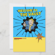 Fallout-feestuitnodigingssjabloon
