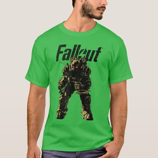 Fallout Power Armor T-shirt (Voorkant)