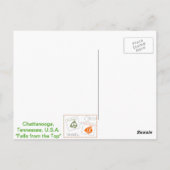 "Falls from the Top" - Chattanooga, TN Carte posta (Dos)