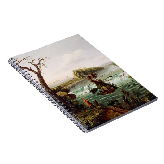 Falls of Saint Anthony by Henry Lewis Notitieboek (Rechterzijde)