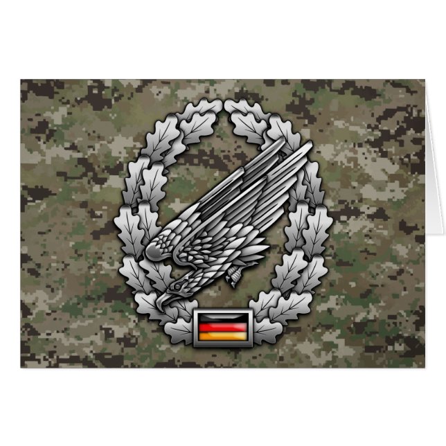 Fallschirmjägertruppe Barettabzeichen (Voorkant Horizontaal)