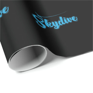 Fallschirmspringen Flugzeug Skydive Cadeaupapier