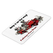 Fallston Fire Dept. Flexible Magnet Magneet (Linkerzijde)
