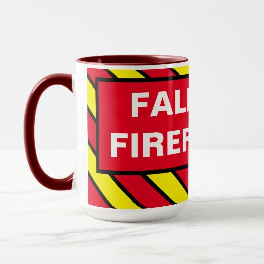 FALLSTON FIREFIGHER MUG (Gauche)