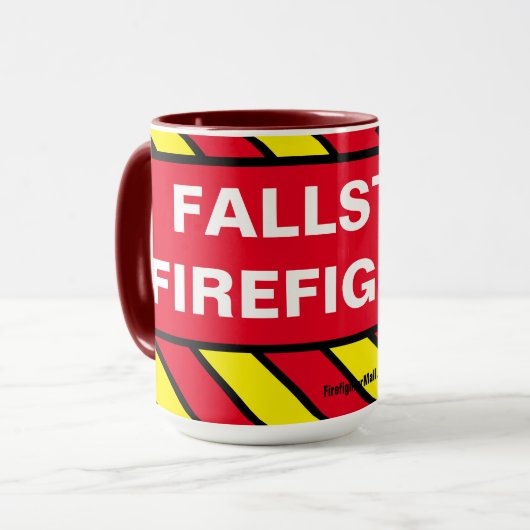 FALLSTON FIREFIGHER MUG (Devant gauche)