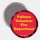 Fallston Volunteer Fire Department Magnet (Recto/Verso)