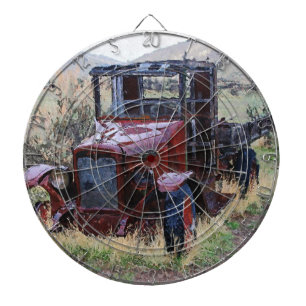 Fallydagen voorbij dartbord