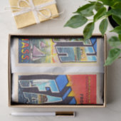 Falmouth Cape Cod Massachusetts  Briefkaart Tissuepapier (Geschenk)