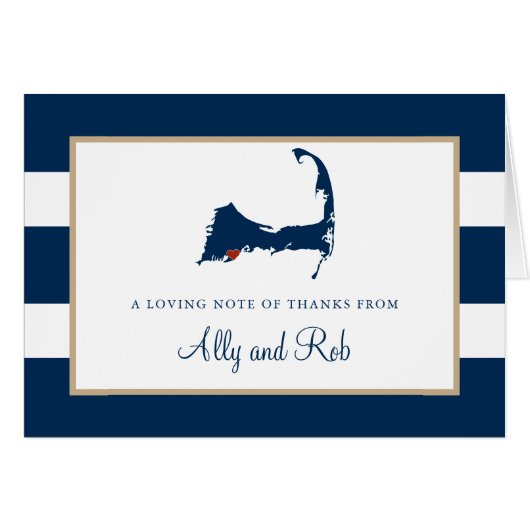 Falmouth Cape Cod Merci (Devant Horizontal)