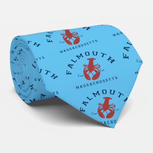 Falmouth - Cape Cod. Stropdas (Opgerold)