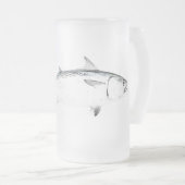 False Albacore Montauk 16 oz Frosted Mok (Voorkant rechts)