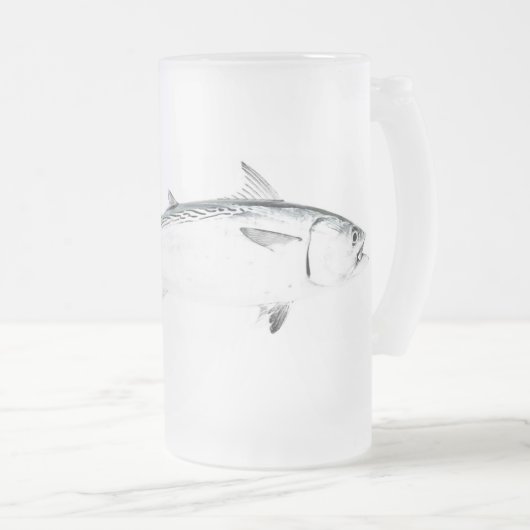 False Albacore Montauk 16 oz Frosted Mok (Voorkant rechts)