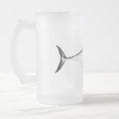 False Albacore Montauk 16 oz Frosted Mok (Links)