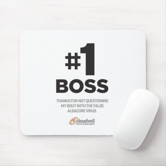 FALSE-ALBACORE-VIRUS-muispad Muismat (Met muis)