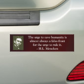 False Front Bumpersticker (Op auto)