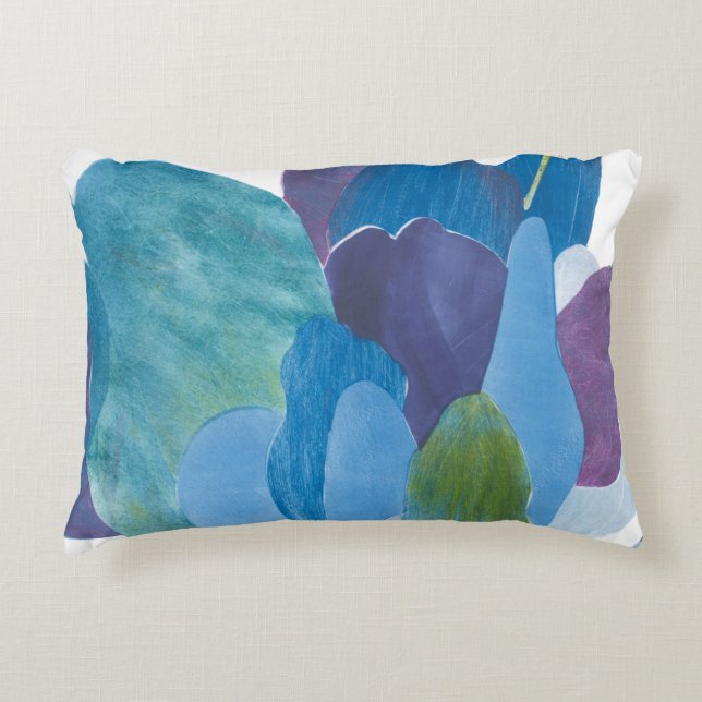 False Indigo I Accent Kussen (Voorkant)