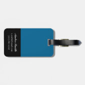 False Indigo I Bagagelabel (Achterkant horizontaal)