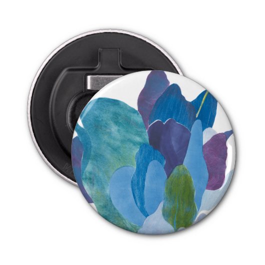 False Indigo I Button Flesopener (Voorkant)