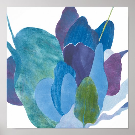 False Indigo I Poster (Voorkant)