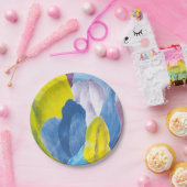 False Indigo III Papieren Bordje (Feest)