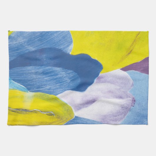 False Indigo III Theedoek (Horizontaal)