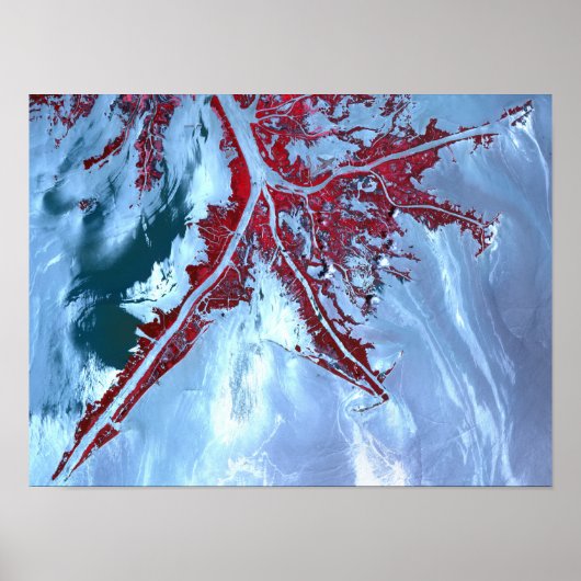 False kleurensatelliet poster (Voorkant)