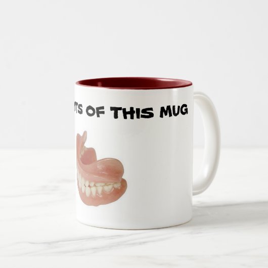 FALSE MUG DE GARDE DES DENTS (Devant droit)