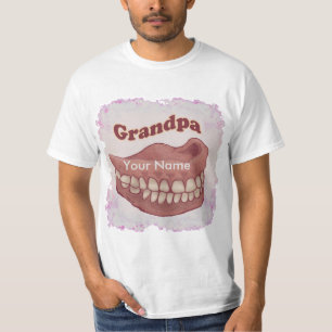 False Teeth Grandpa T-shirt