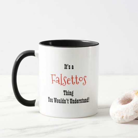 Falsettos Mok (Met donut)