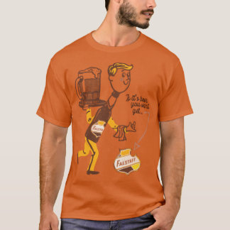 Falstaff Retro Defunct Beer Man T-shirt