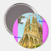 Familia Sagrada Magneet (Voorkant / Achterkant)