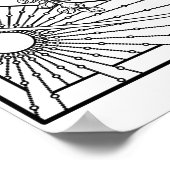 Familiar Dragon: DIY Coloring Poster by Sonja A.S. (Coin)