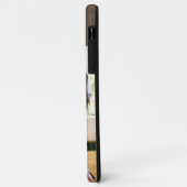 Familie 4 Fotocollage Chocolade Bruin Custom Case-Mate iPhone Case (Achterkant/links)