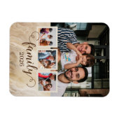 Familie 4 Fotocollage Magneet (Horizontaal)