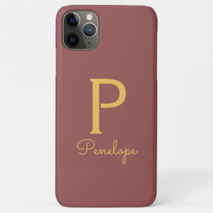 familie, aanpasbare tekst, monogram, bijnaam; iPhone 11 pro max hoesje