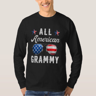 Familie Alle Amerikaanse Grammy, ons 4e juli Patri T-shirt