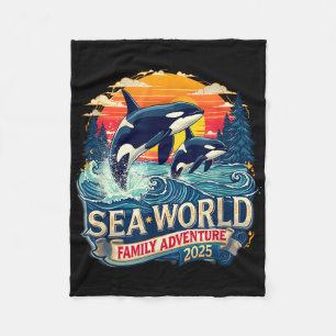 Familie Avontuur Zee Wereld 2025 Ocean Explorer Me Fleece Deken