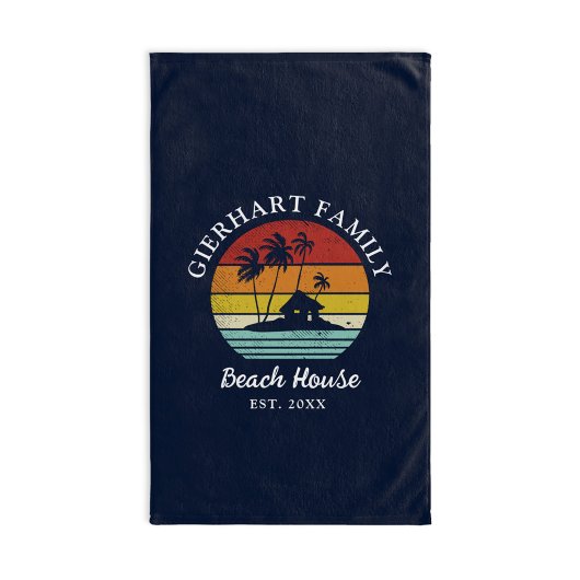 Familie Beach House zee bijpassende decor Handdoek