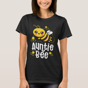 Familie Bijen Tante Tante Verjaardag Eerste Bijen T-shirt