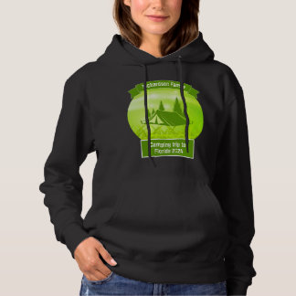  familie bijpassende groene tent camping hoodie